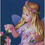 (image for) Rose Fairy Counted Cross Stitch Kit